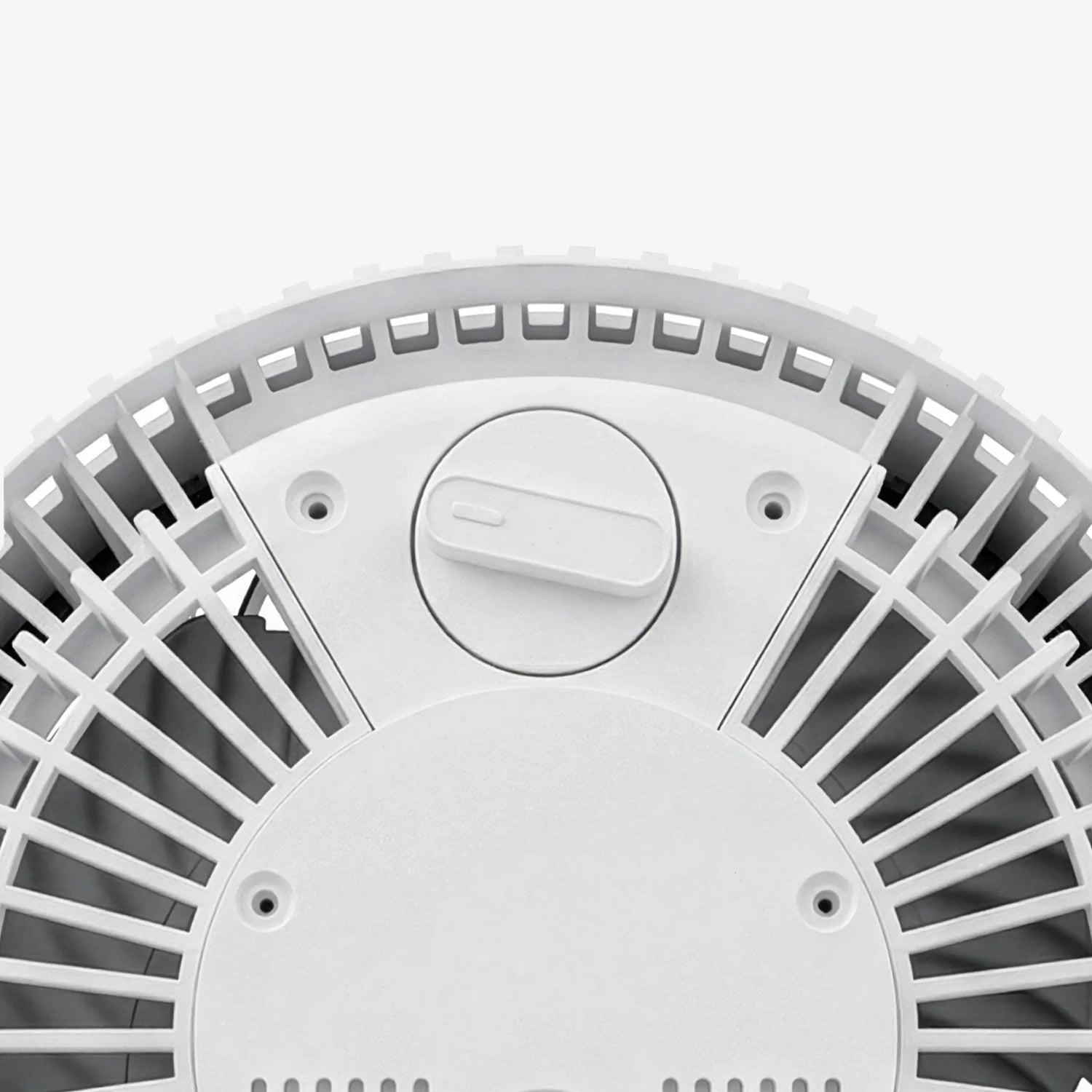 AirFlo™ Mini 11" Turbo Fan - Ultra-Quiet Air Circulator - White/Grey
