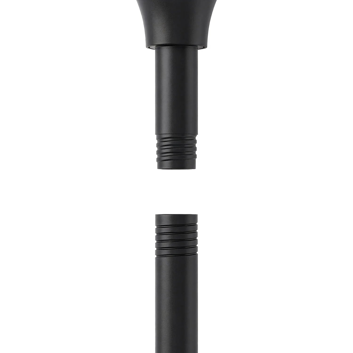 AirFlo Plus™ 44" Smart Hybrid Pedestal Fan - Ultra-Quiet Air Circulator - Black