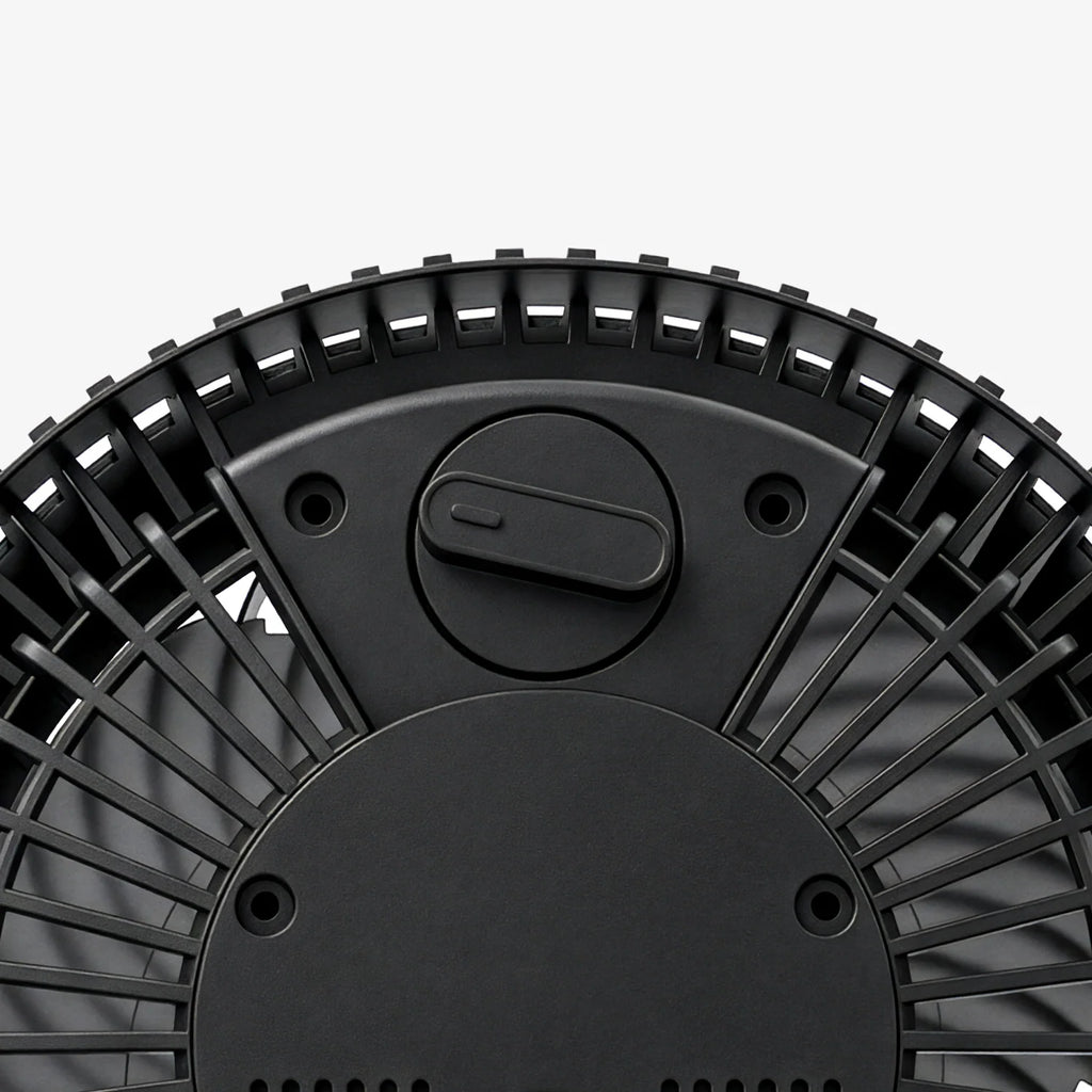 AirFlo Mini™ 11" Turbo Fan - Ultra-Quiet Air Circulator - Black