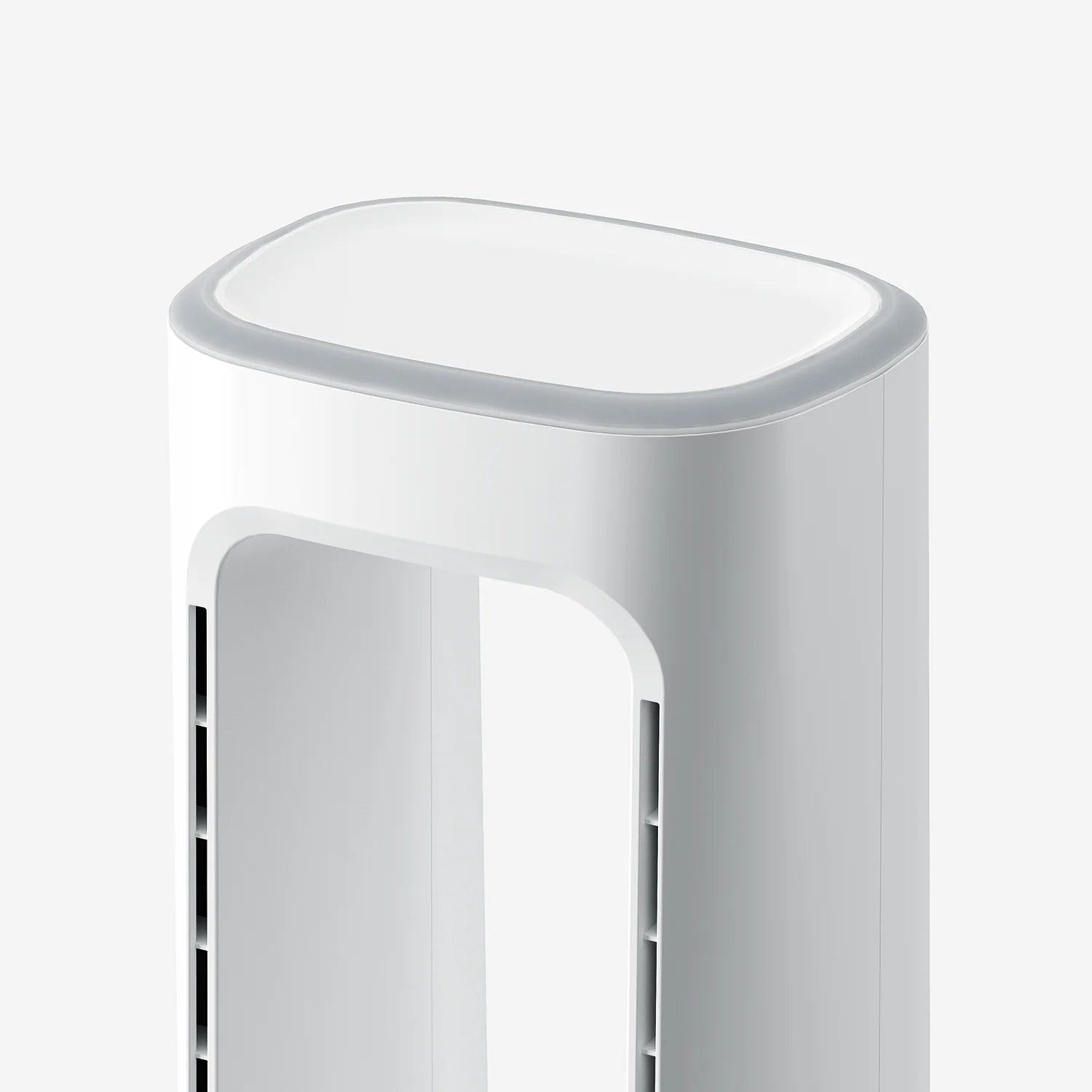 OmniAir 41" Premium Bladeless Tower Fan and Air Purifier - White