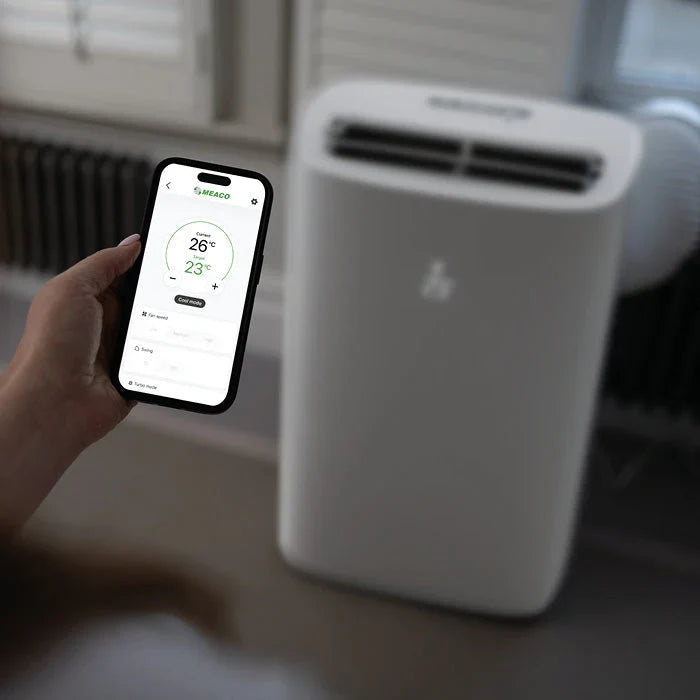 Meaco Cirro+ 16000 BTU Super Quiet Inverter Smart Portable Air Conditioner - Cooling Only